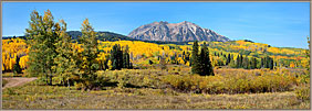 Along Kebler Road Panoramic View