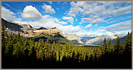 3 Hector Lake With Rainbow