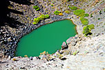 6 Inyo Crater Lake From East Close Up