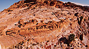 4 Sculptures And Cliff