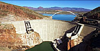 Roosevelt Dam And Bridge