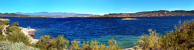 Lake Pleasant FromS hore Pano