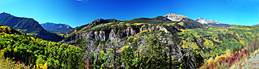 2 Mountains Near Trout Lake Pano 1