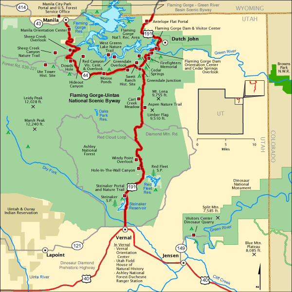 Utah Flaming Gorge Uintas