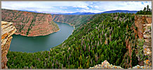 Eastern View Of Red Canyon