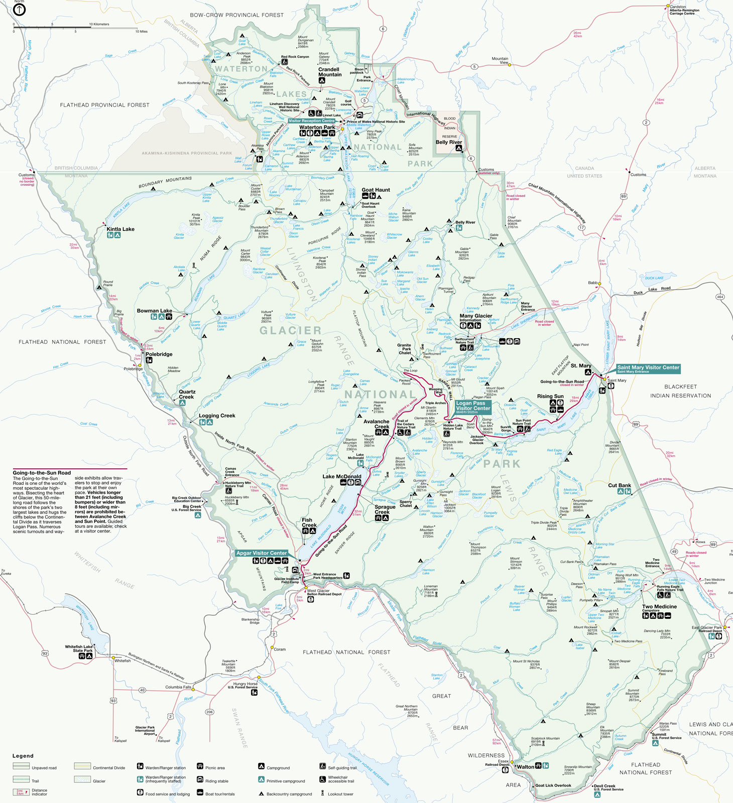 Glacieral Map
