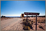 Moki Dugway sign