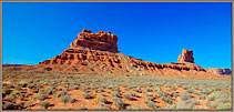 Two Buttes in Valley of the Gods