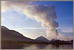 PNG Volcano In Afternoon